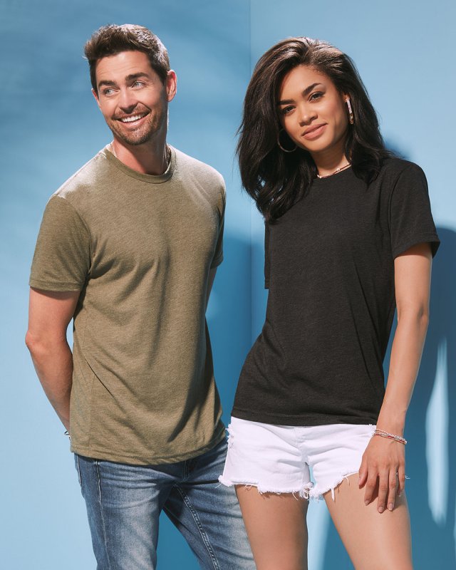 Tricou Unisex Tri-Blend, Next Level Apparel