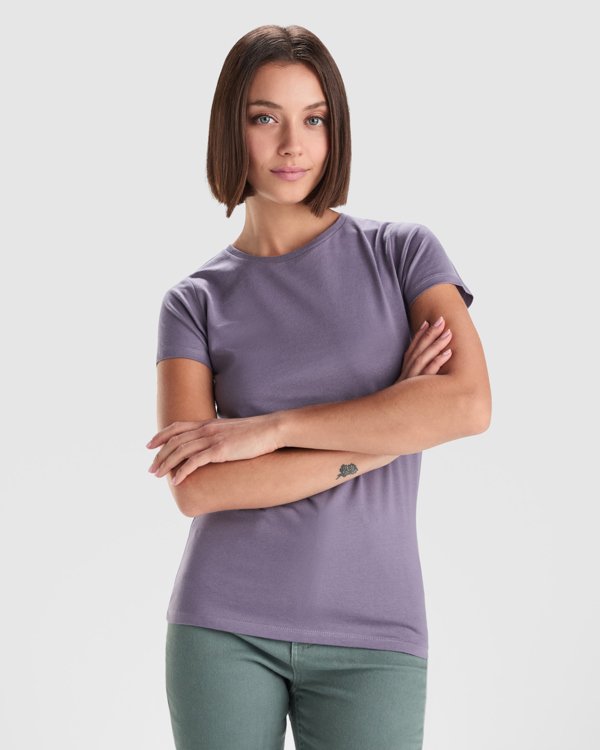 Tricou Dama, Bumbac Organic, Roly Breda