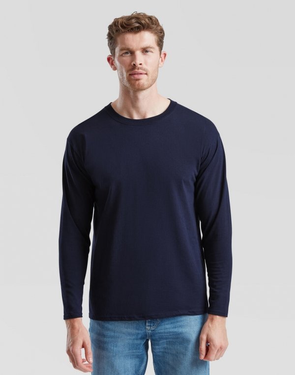 Tricou Valueweight Maneca Lunga, Fruit of the Loom