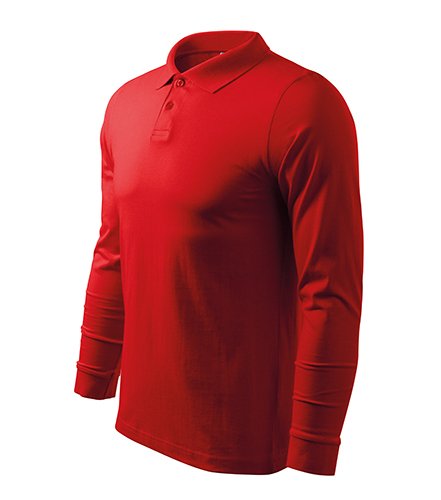Tricou Polo Maneca Lunga, Malfini Single Jersey