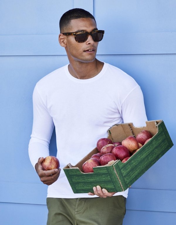 Tricou Iconic 150 Maneca Lunga, Fruit of the Loom