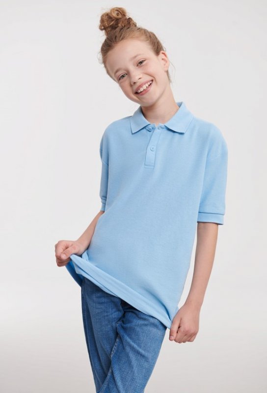 Tricou Polo Polycotton Copii, Russell