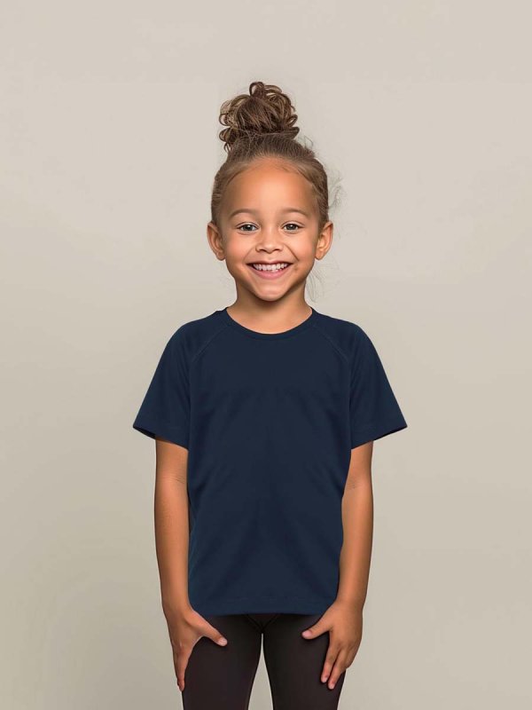 Tricou Poliester Copii, Stedman Mesh Raglan