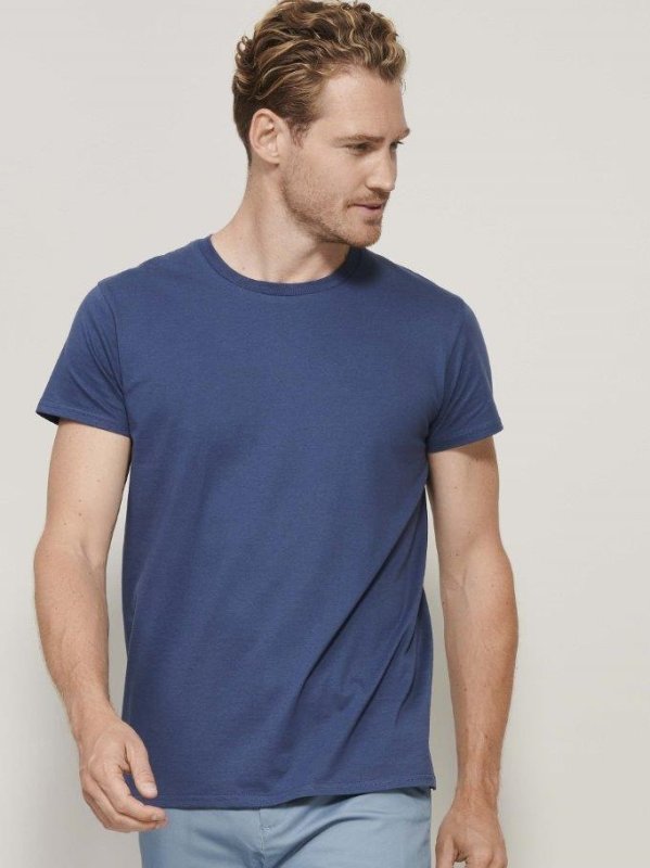 Tricou Fitted Organic Barbati, Sol`s Crusader