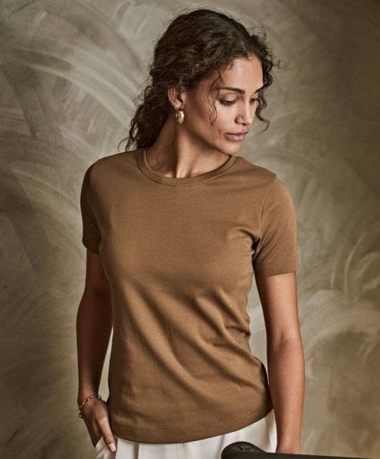 Tricou Dama, Bumbac Organic Interlock, Tee Jays