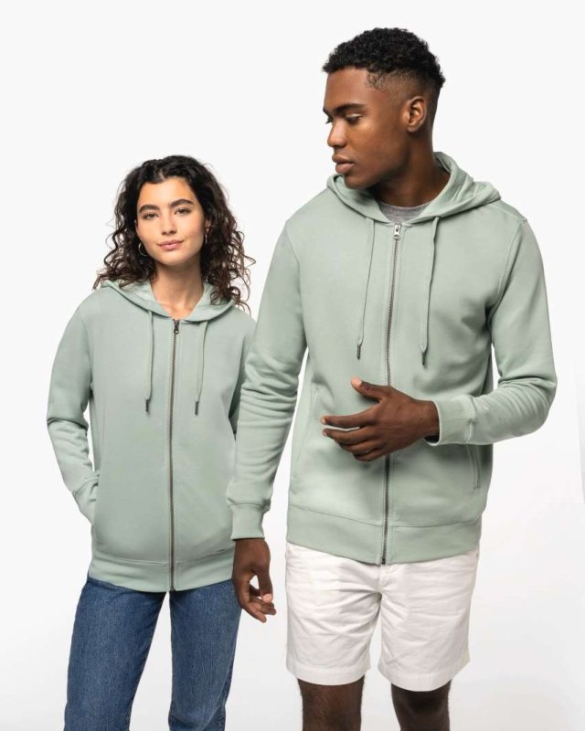 Hanorac Organic cu Fermoar, Unisex, Kariban